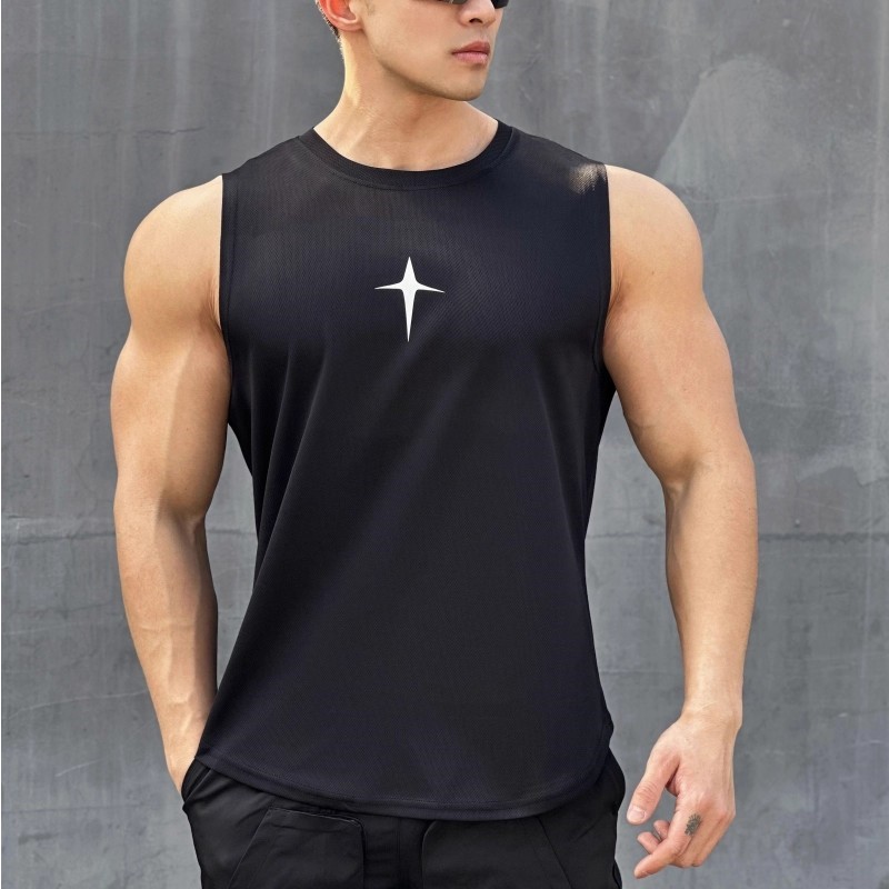 summer Sleeveless vest outdoor - Undershirt Crew Neck 리뷰 및 가격