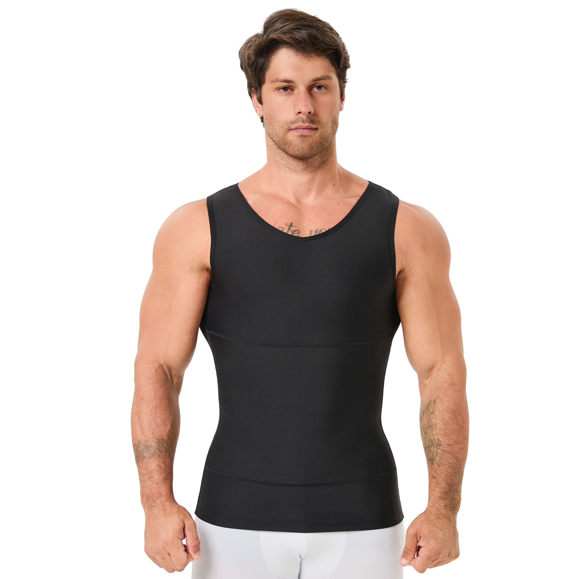 Men's V Neck Compression Shape - Undershirt Crew Neck 리뷰 및 가격