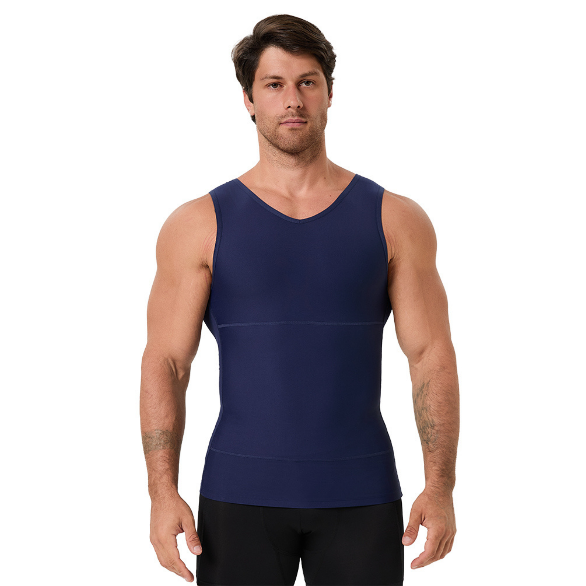 Men's V Neck Compression Shape - Undershirt Crew Neck 리뷰 및 가격