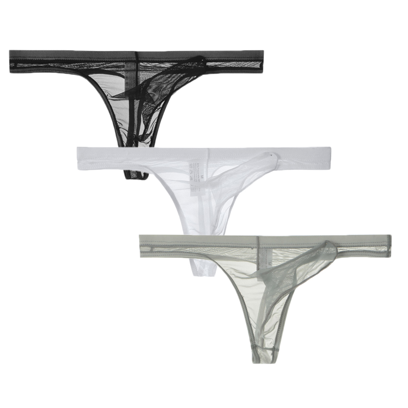 3Pcs/lot Men Underwear T-Back  - Multi Pack Underwear 리뷰 및 가격