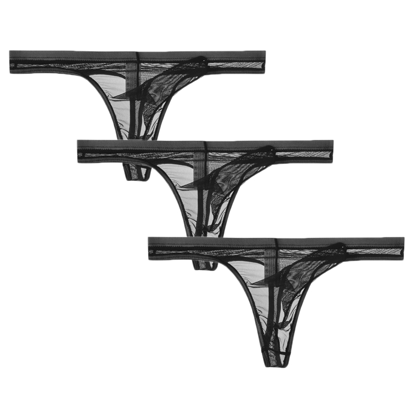 3Pcs/lot Men Underwear T-Back  - Multi Pack Underwear 리뷰 및 가격