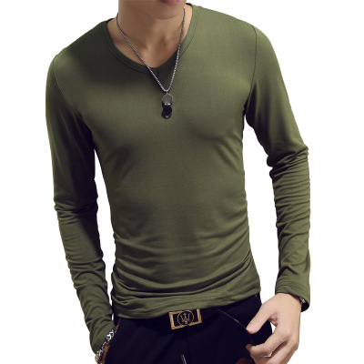 V Neck Mens T Shirts Plain Lon - Undershirt Crew Neck 리뷰 및 가격