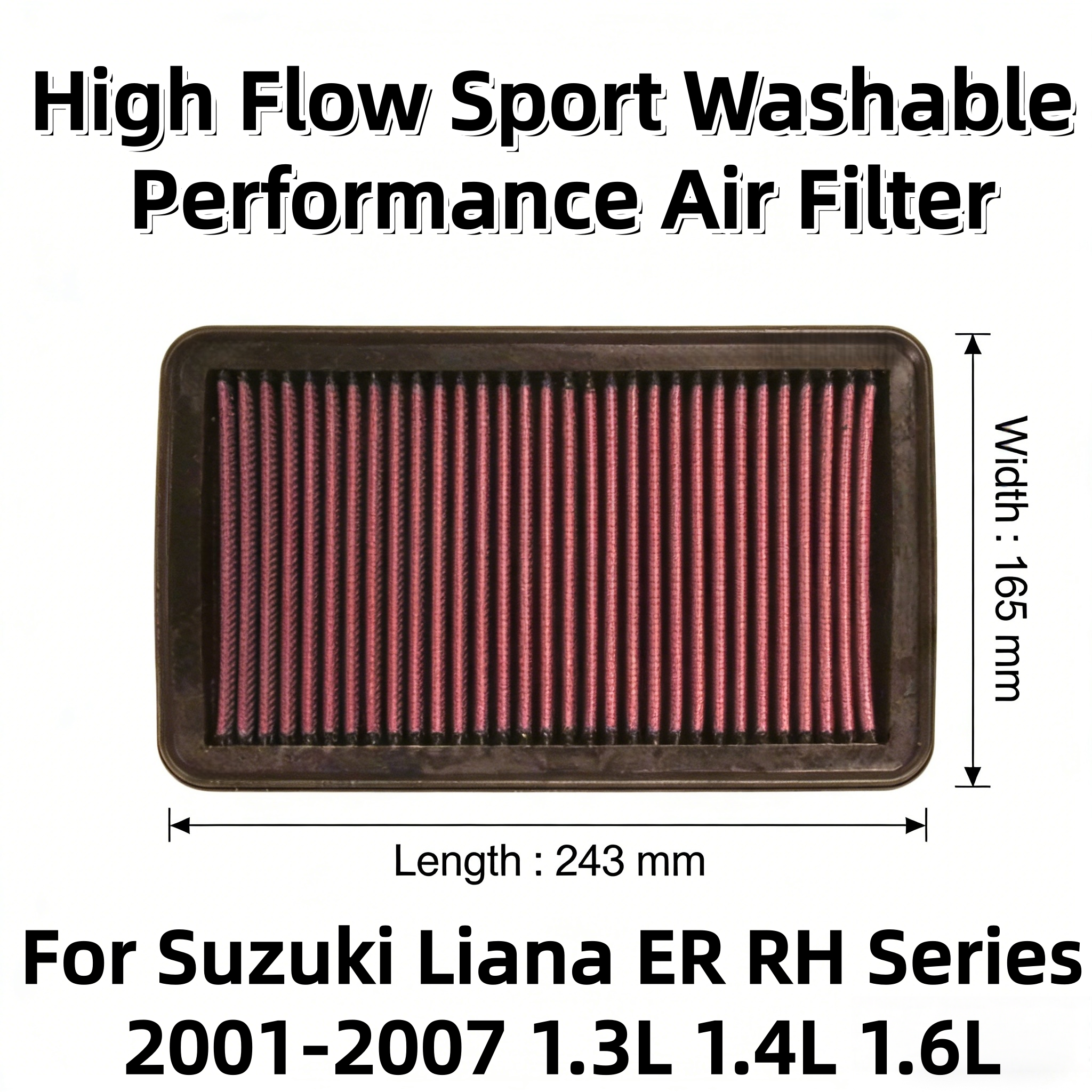 For Suzuki Liana ER RH Series  - Performance Boxer Sport 리뷰 및 가격