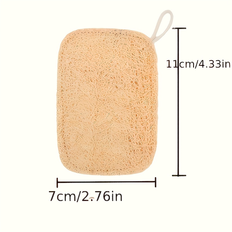 6pcs Natural Loofah Exfoliatin - Bamboo Fiber Trunk 리뷰 및 가격