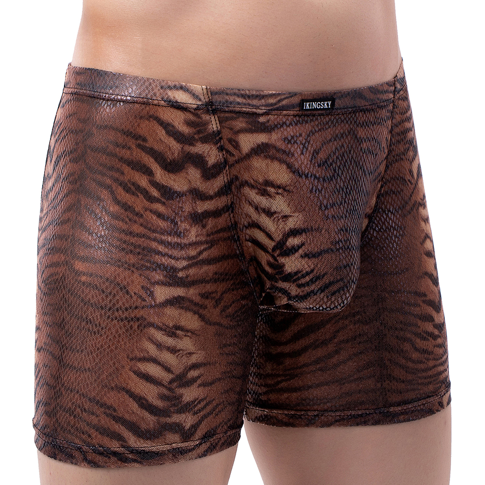 iKingsky Men's Tiger Stripes L - Long Leg Trunk Men 리뷰 및 가격