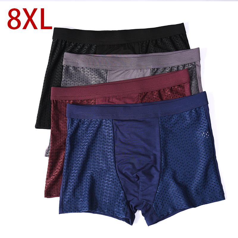L-8XL Plus Banboo Fiber Men Un - Boxer Shorts Modal 리뷰 및 가격