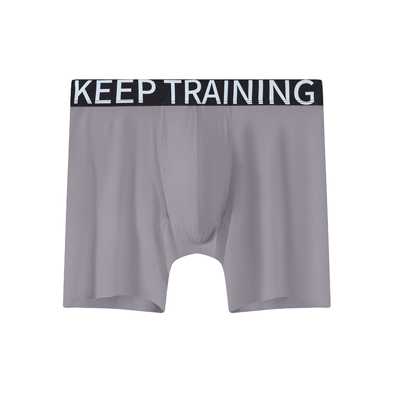Men's Ice Silk Long Leg Boxer  - Long Leg Trunk Men 리뷰 및 가격