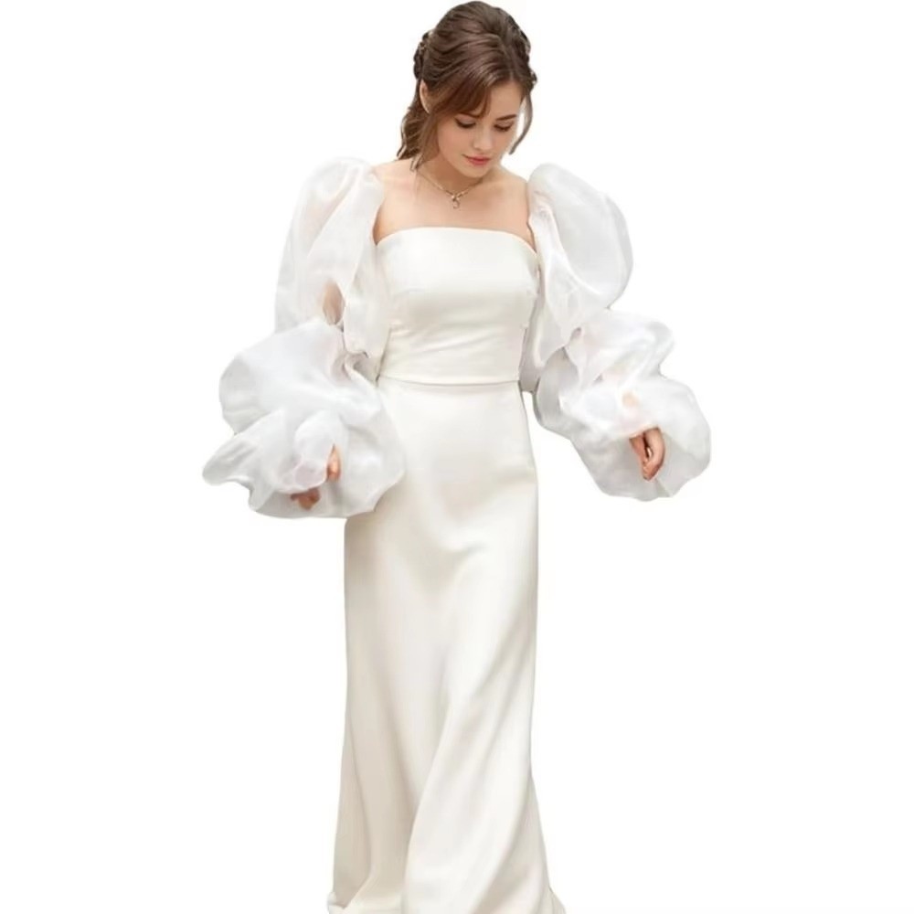 Elegant Puffy Wedding Arm Slee - Thermal Long John 리뷰 및 가격