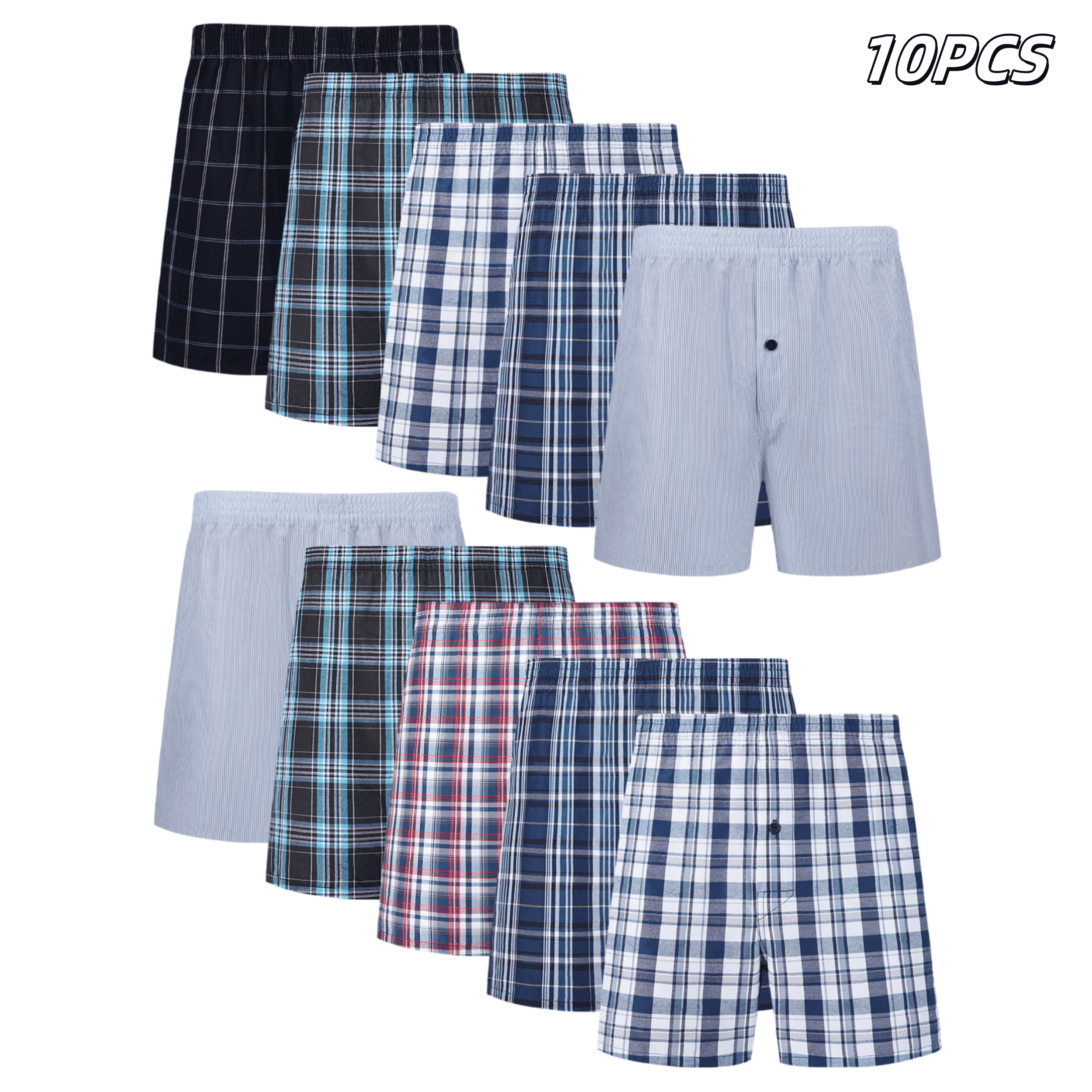 10pcs Men's Underwear Spring/S - Boxer Brief Pack Cotton 리뷰 및 가격