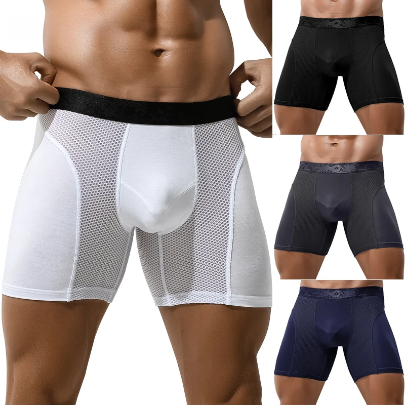 Men’s Total Support Pouch Boxe - Long Leg Trunk Men 리뷰 및 가격