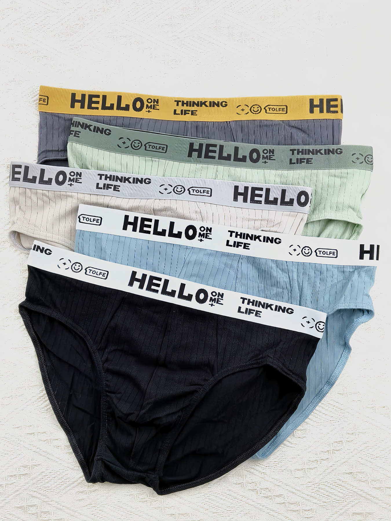 5-Pack Men's Cotton Briefs wit - Multi Pack Underwear 리뷰 및 가격
