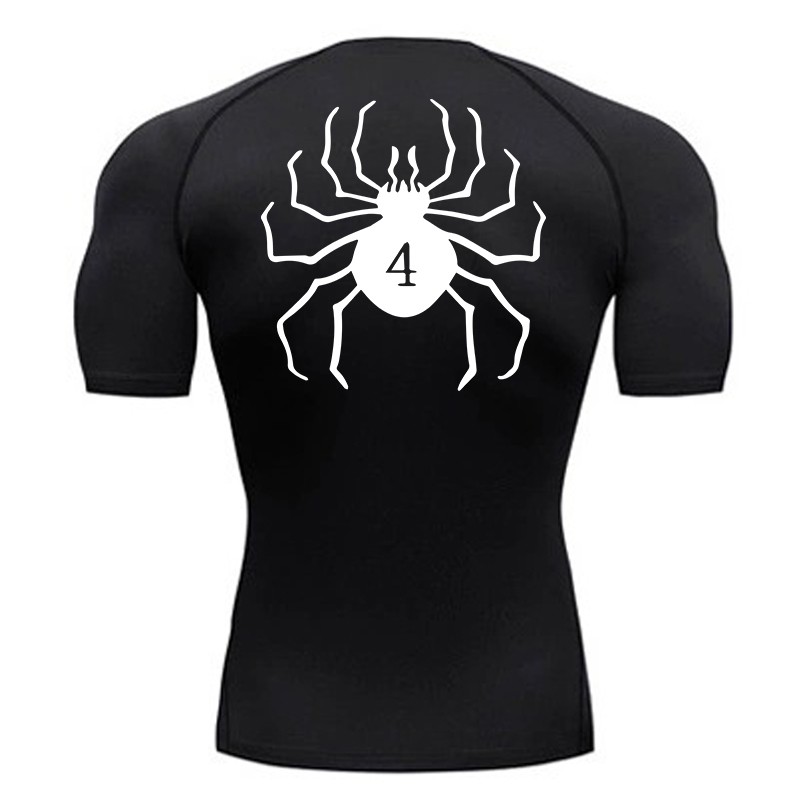 Spider Print Compression Shirt - Base Layer Top 리뷰 및 가격