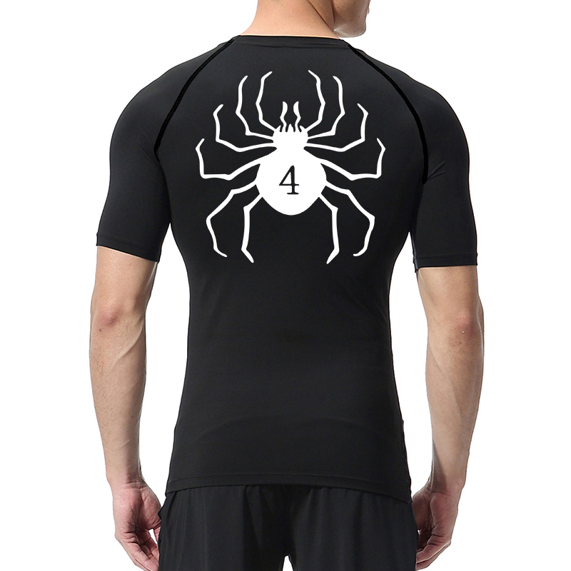 Spider Print Compression Shirt - Base Layer Top 리뷰 및 가격