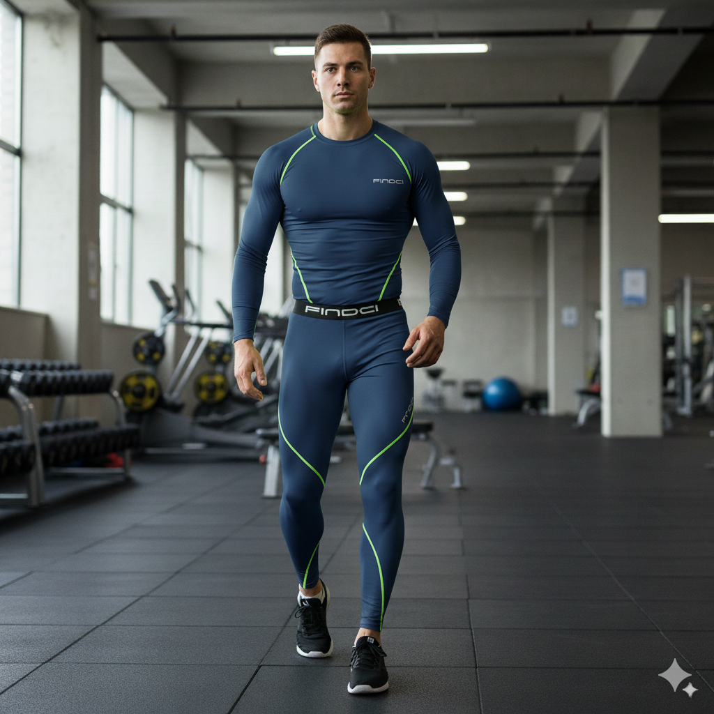 FINDCI Men's Sports Running Se - Compression Long Pant 리뷰 및 가격