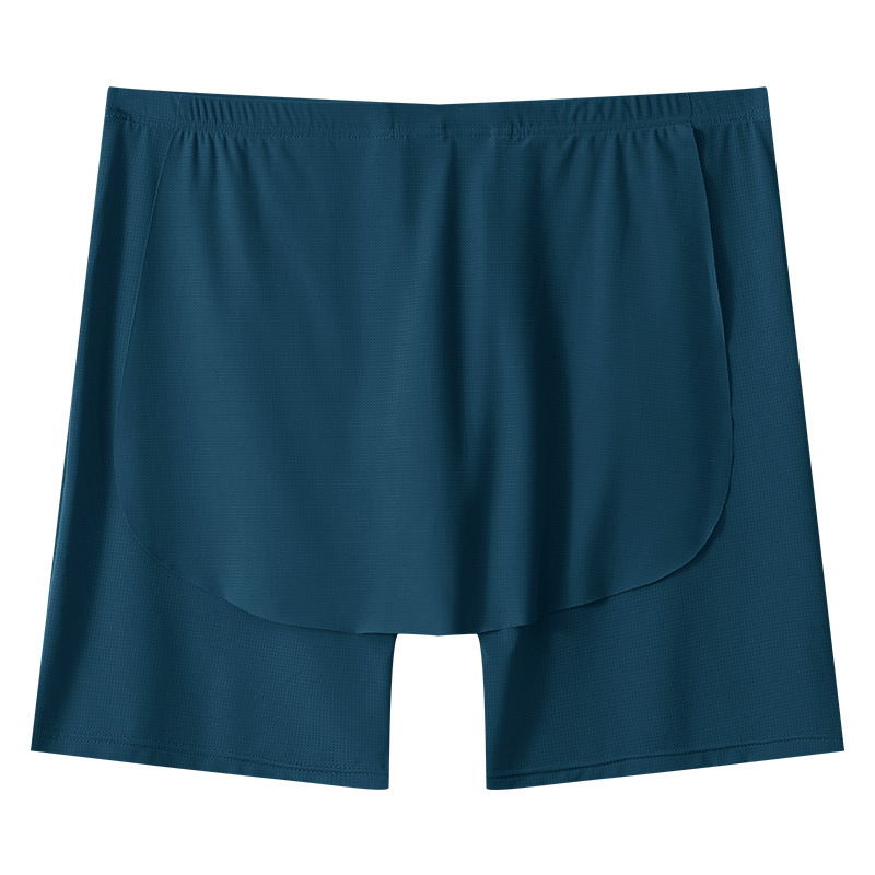 Men Underwear Cueca Solid Ice  - Long Leg Trunk Men 리뷰 및 가격
