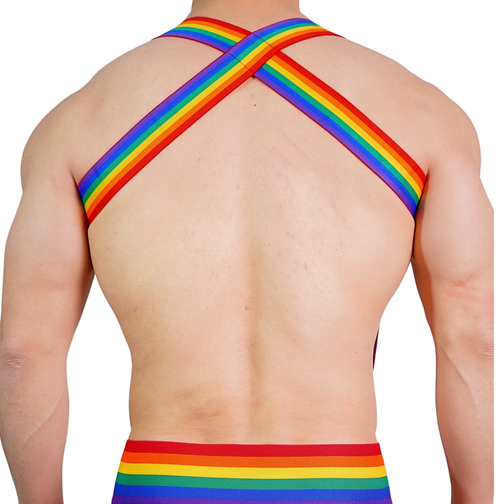 JOCKMAIL Rainbow Body Harness  - Jockstrap Athletic 리뷰 및 가격