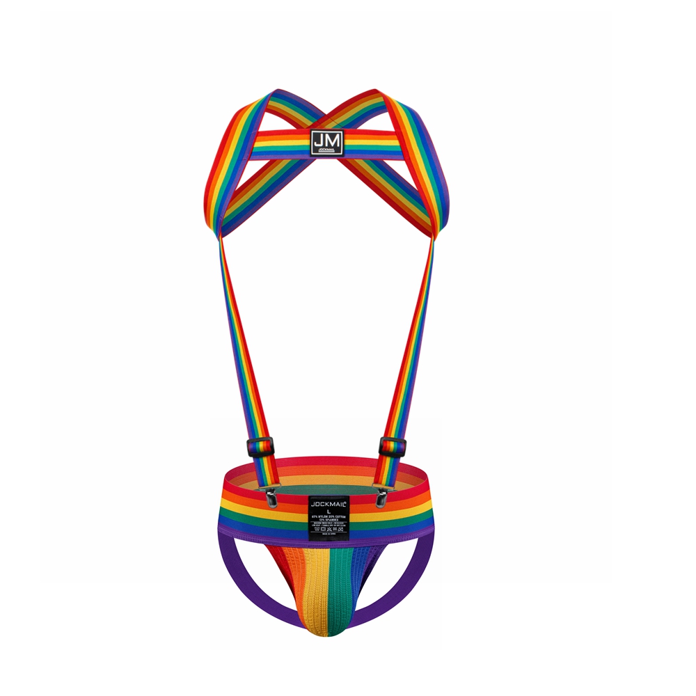 JOCKMAIL Rainbow Body Harness  - Jockstrap Athletic 리뷰 및 가격
