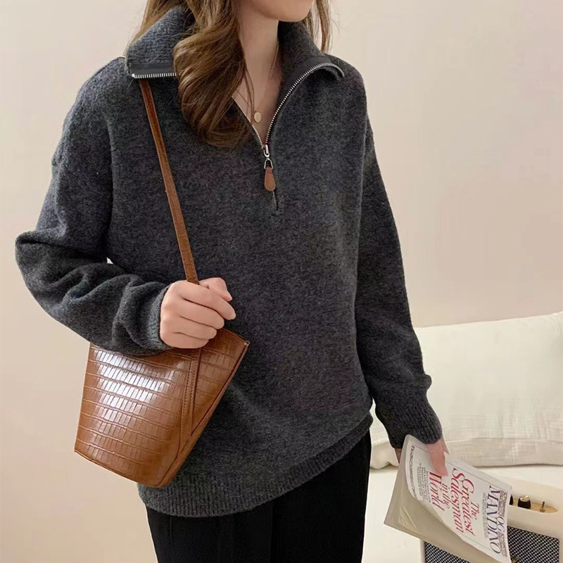 Korean Half Zip-Up Sweater Wom - Thermal Long John 리뷰 및 가격