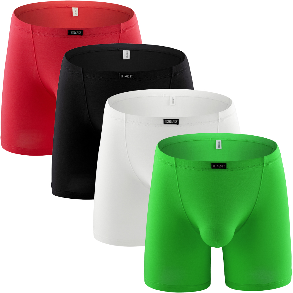 iKingsky Men's Modal Long Leg  - Long Leg Trunk Men 리뷰 및 가격