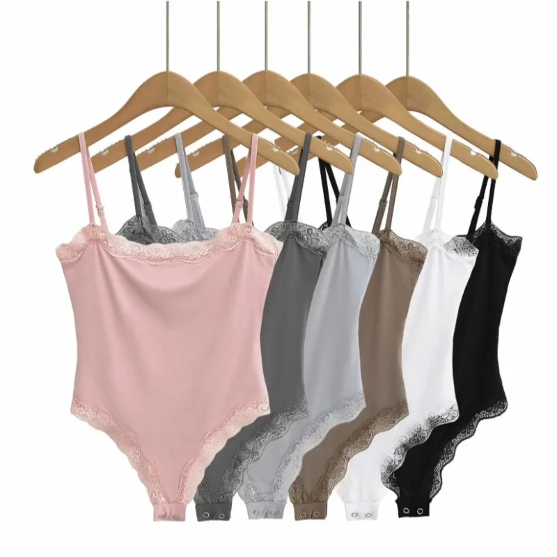 Women's Square Neck Lace Bodys - Suspender Tank Top 리뷰 및 가격