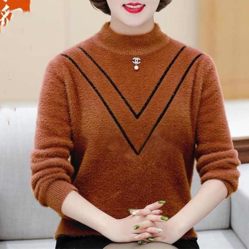 Women's Autumn Winter Solid Fl - Undershirt Crew Neck 리뷰 및 가격