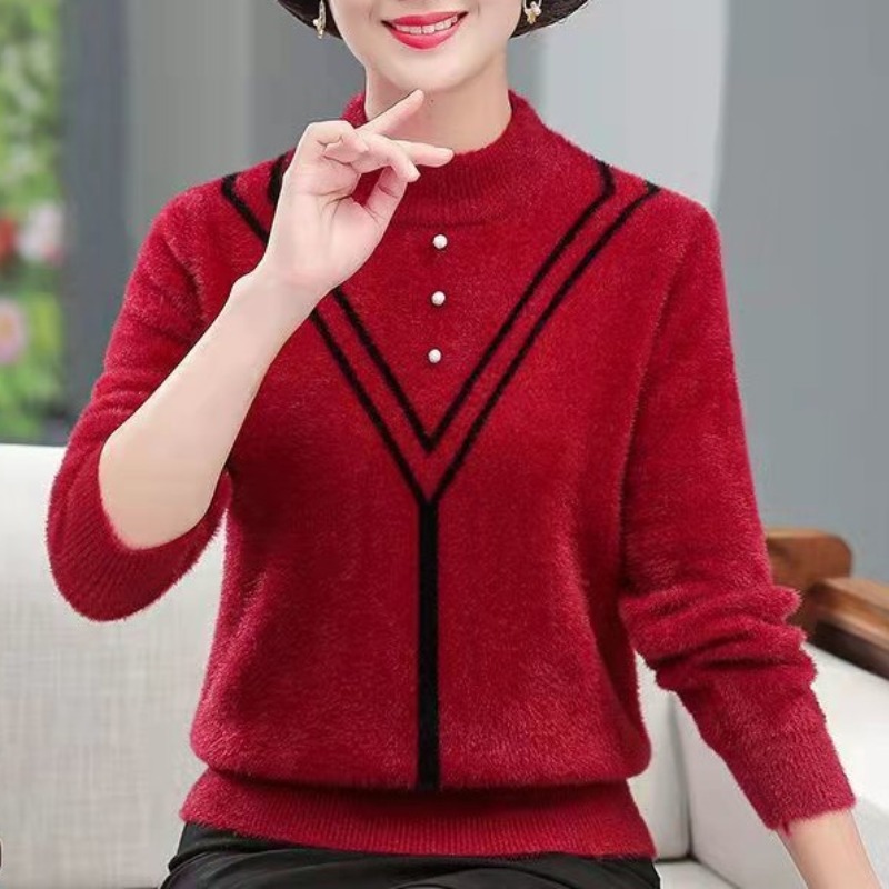 Women's Autumn Winter Solid Fl - Undershirt Crew Neck 리뷰 및 가격