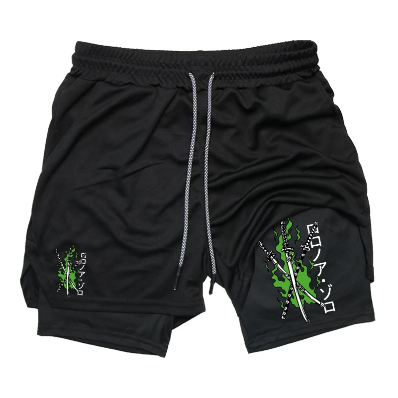 Print 2 in 1 Running Shorts fo - Compression Shorts Athletes 리뷰 및 가격