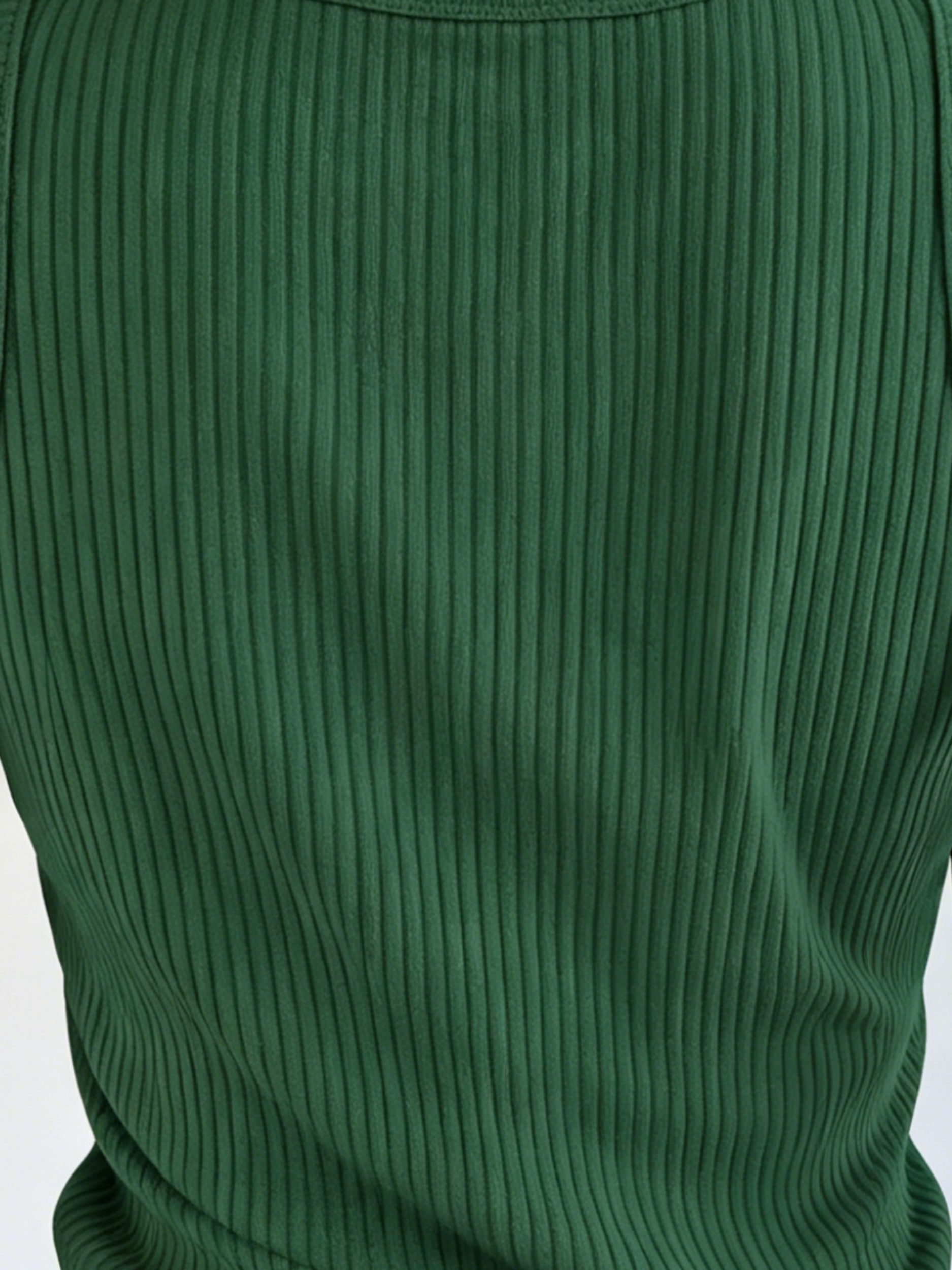 Plus Size Women Green Ribbed K - Tank Top Ribbed 리뷰 및 가격