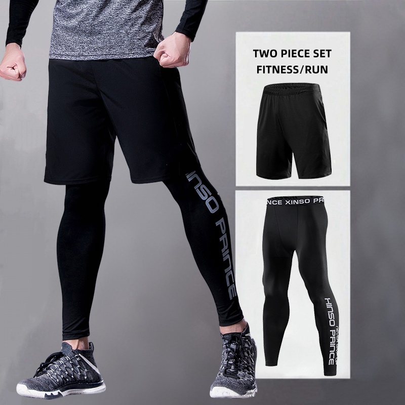 Men's Sports Running Trousers  - Compression Long Pant 리뷰 및 가격