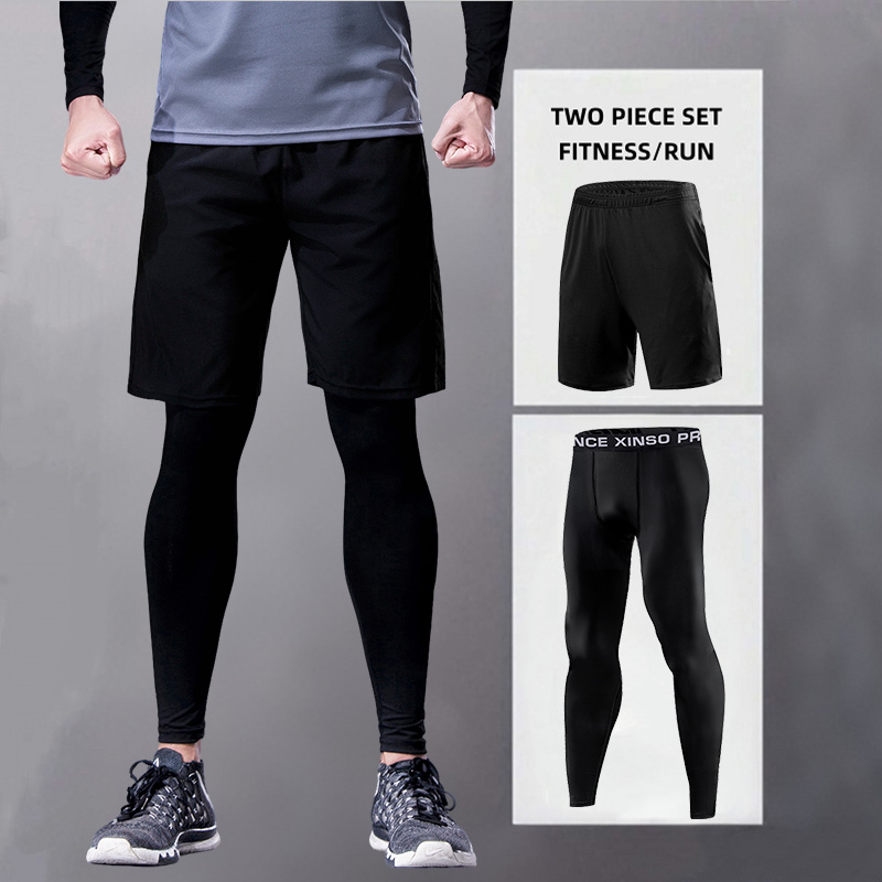 Men's Sports Running Trousers  - Compression Long Pant 리뷰 및 가격