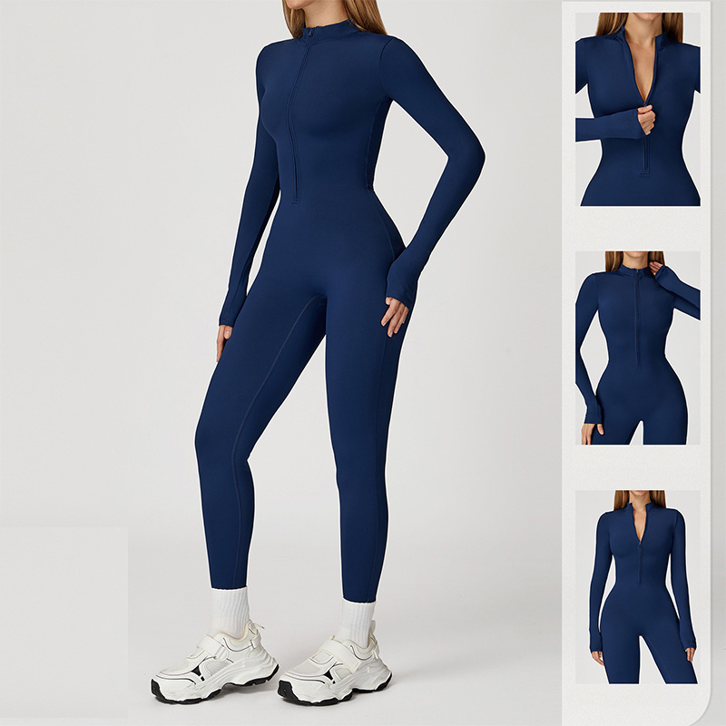 Aiithuug Workout Jumpsuit Zip  - Compression Long Pant 리뷰 및 가격