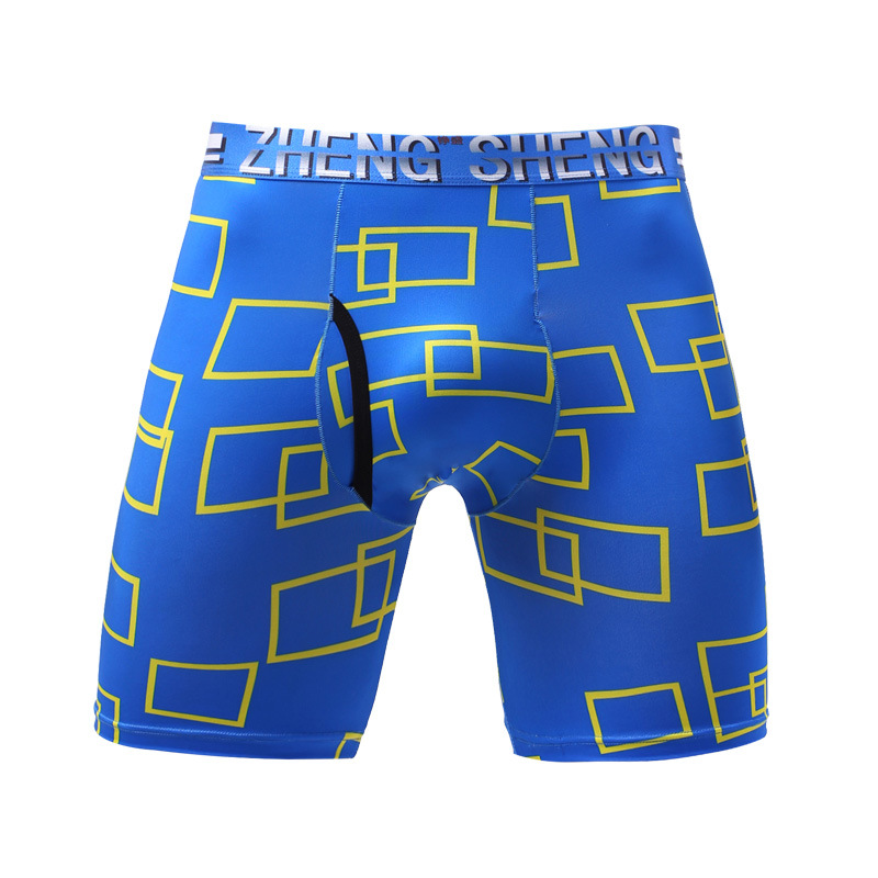 Mens Underwear Boxers Shorts H - Long Leg Trunk Men 리뷰 및 가격