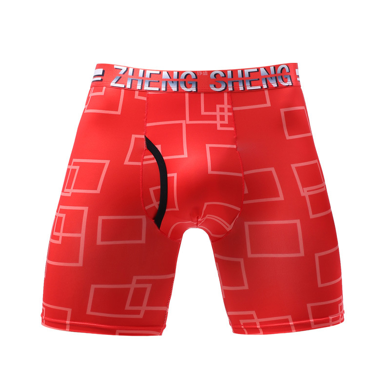 Mens Underwear Boxers Shorts H - Long Leg Trunk Men 리뷰 및 가격