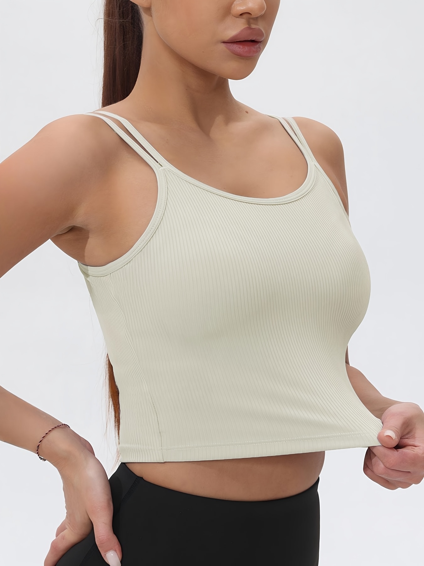 Fitfemme Women's Ribbed Sleeve - Tank Top Ribbed 리뷰 및 가격