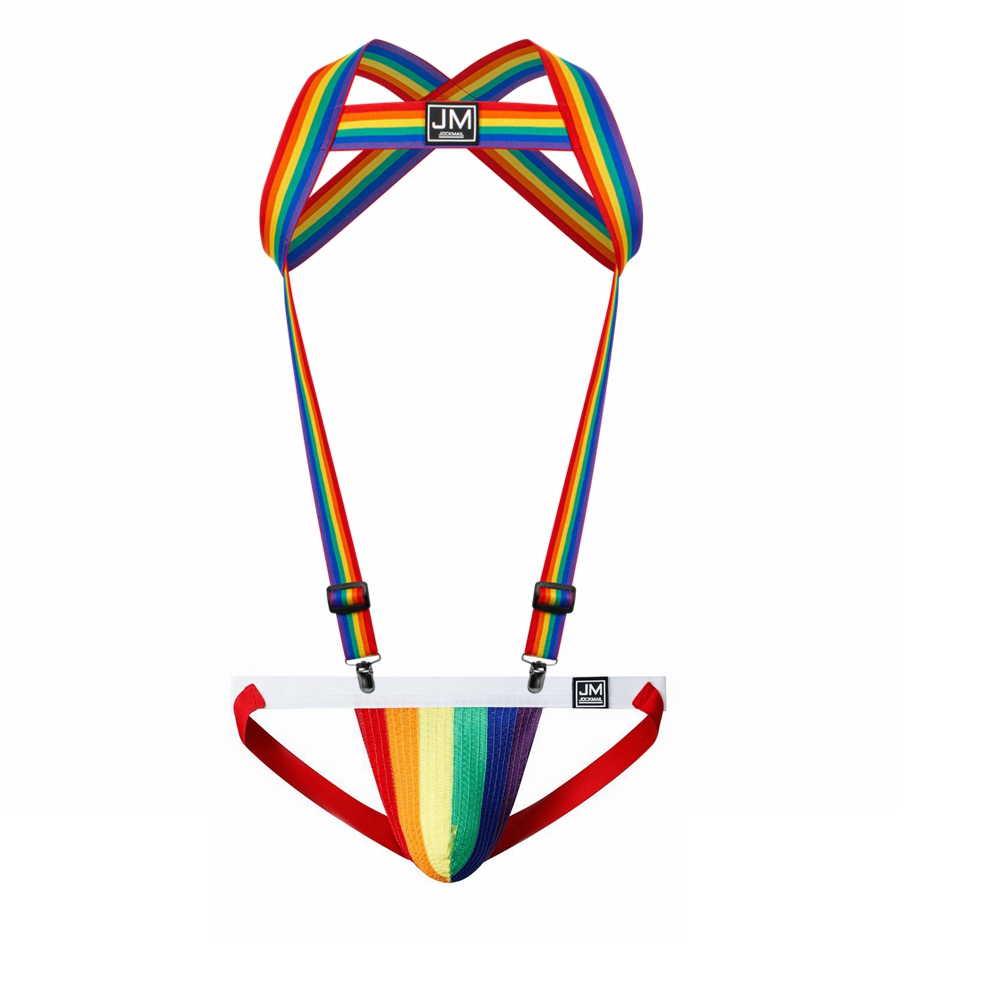 Rainbow Body Harness Adjustabl - Jockstrap Athletic 리뷰 및 가격