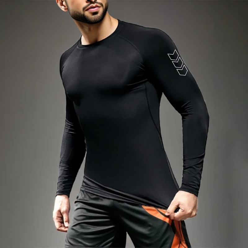 Men Compression Long Sleeve Sh - Base Layer Top 리뷰 및 가격