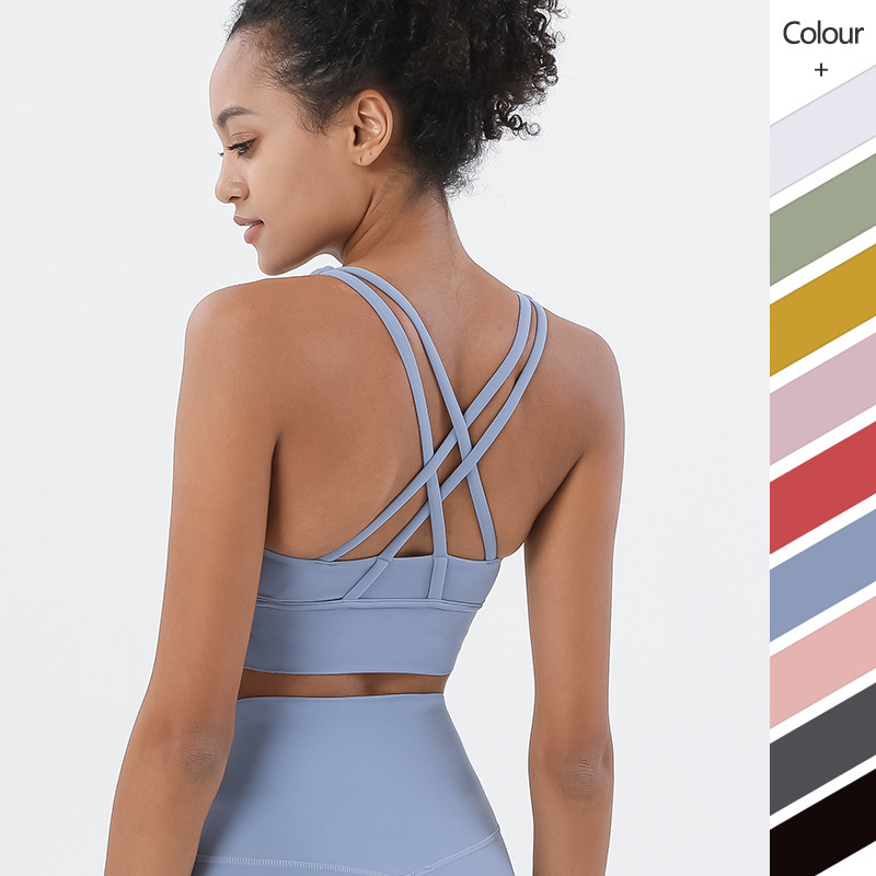 New Cross Back Nylon Yoga Top  - Quick Dry Underwear 리뷰 및 가격